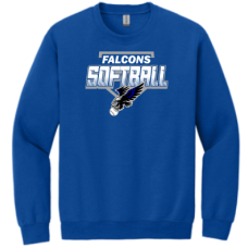 Falcon Softball Gildan Heavy Blend Crewneck Sweatshirt