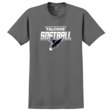 Falcon Softball Gildan - Short Sleeve 100% Cotton T-Shirt