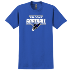 Falcon Softball Gildan - Short Sleeve 100% Cotton T-Shirt