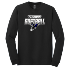 Falcon Softball Gildan® - Heavy Cotton™ 100% Cotton Long Sleeve T-Shirt