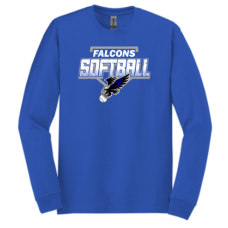 Falcon Softball Gildan® - Heavy Cotton™ 100% Cotton Long Sleeve T-Shirt