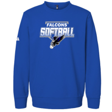 Falcon Softball Adidas - Fleece Crewneck Sweatshirt