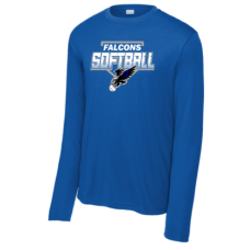 Falcon Softball Sport-Tek® Long Sleeve PosiCharge® Competitor™ Tee