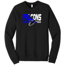 Falcons BELLA+CANVAS ® Unisex Sponge Fleece Raglan Sweatshirt