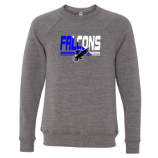 Falcons Bella + Canvas Unisex Sponge Fleece Crewneck Sweatshirt