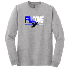 Falcons Gildan® - Heavy Cotton™ 100% Cotton Long Sleeve T-Shirt