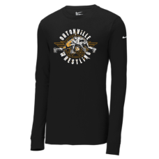 Ortonville Wrestling Nike Dri-FIT Cotton/Poly Long Sleeve Tee