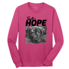 Sully’s Hope Port & Company® Long Sleeve Core Cotton Tee