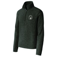 Wapiti Port Authority® Heather Microfleece 1/2-Zip Pullover