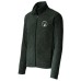 Wapiti Port Authority® Heather Microfleece Full-Zip Jacket