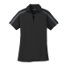 Valley Queen Port Authority® Ladies Silk Touch™ Performance Colorblock Stripe Polo