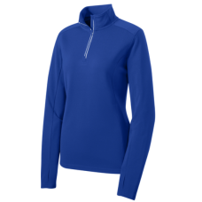 Valley Queen Sport-Tek® Ladies Sport-Wick® Textured 1/4-Zip Pullover