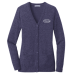 Fairway View Apparel Port Authority ® Ladies Marled Cardigan Sweater