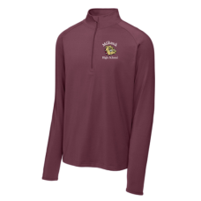 Milbank Staff Sport-Tek Sport-Wick Stretch 1/2-Zip Pullover