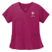 St.William's Care Center WonderWink® Women’s Premiere Flex™ Mock Wrap Top