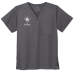 St.William's Care Center WonderWink® Unisex WorkFlex™ Chest Pocket V-Neck Top